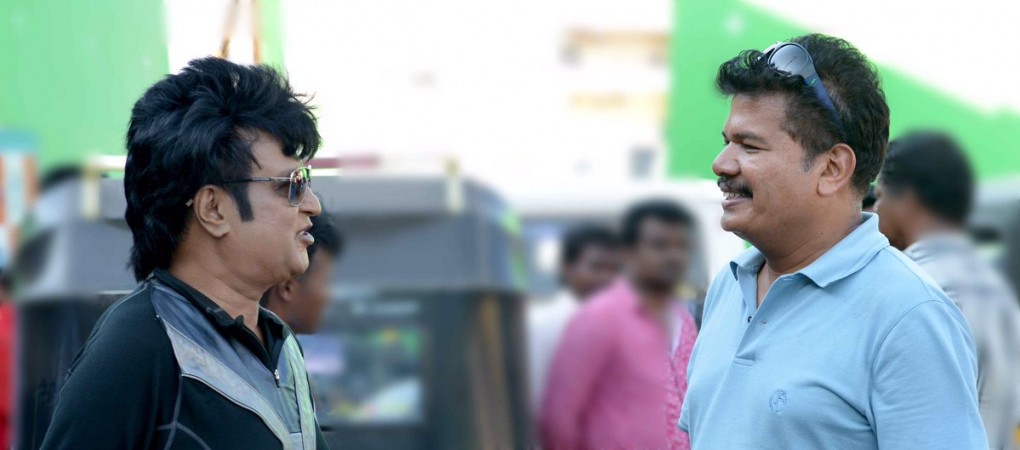 Director Shankar Rajinikanth at 2.0 Shooting Spot